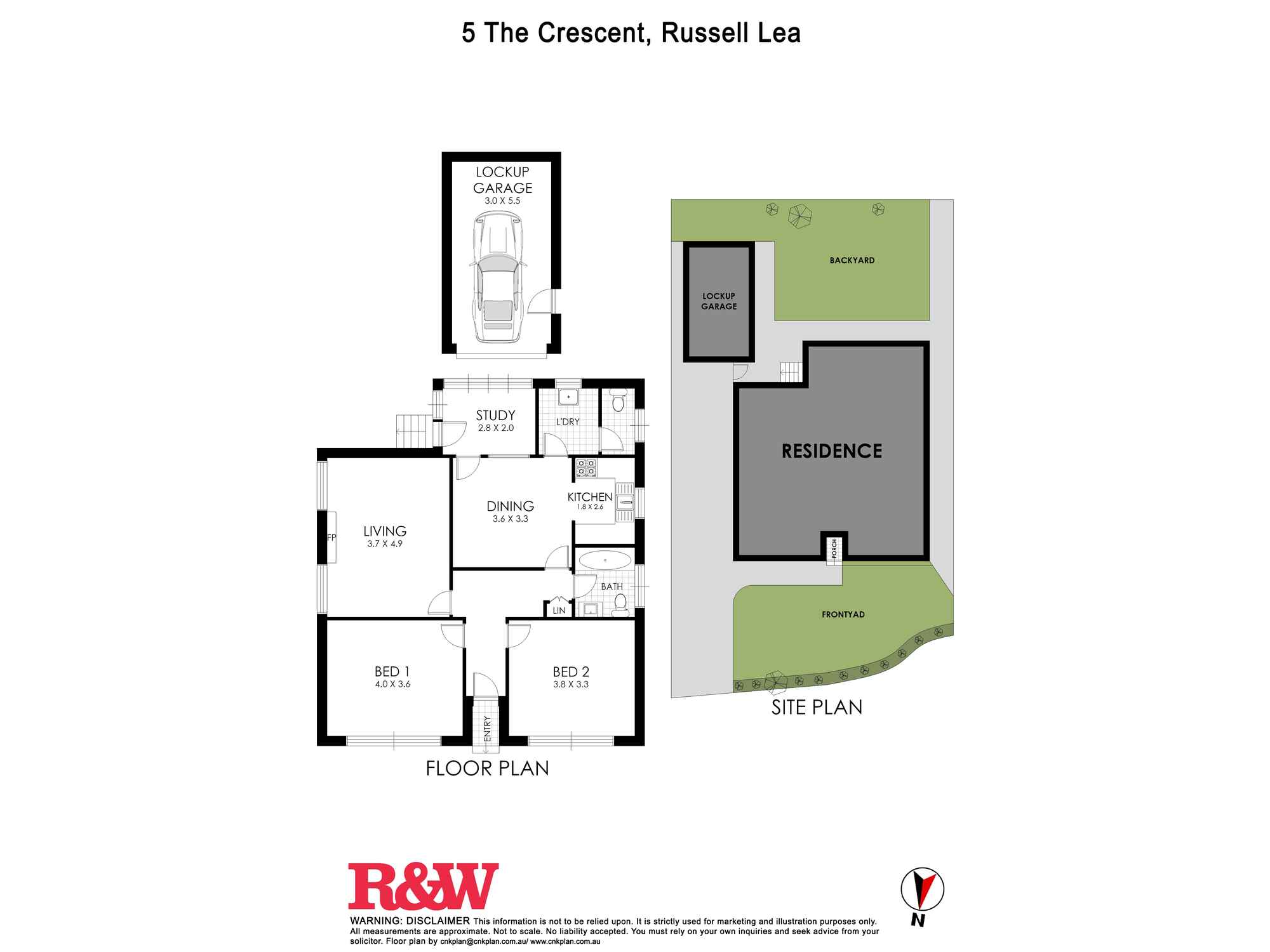 5  The Crescent  Russell Lea